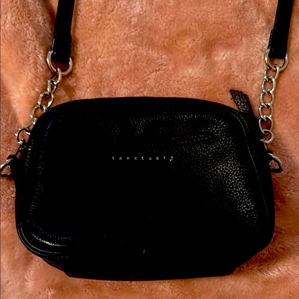 Sanctuary Black Crossbody Bag